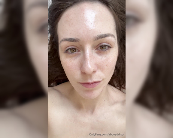 Abby Addison aka abbyaddison OnlyFans - 05-24-2024 - No makeup and compete natural just cum on my face