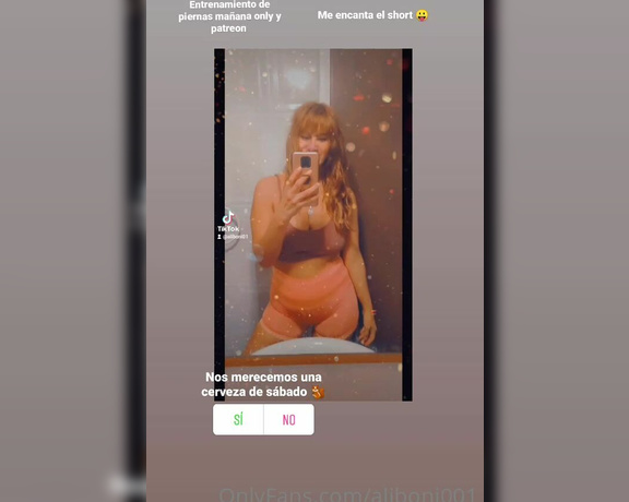 Aliboni aka aliboni001 OnlyFans - 01-16-2021 - Maana ms en mis historias