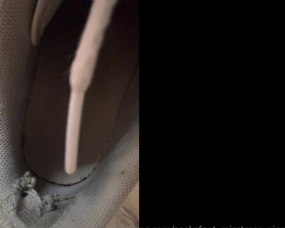 SocksFeet_Misstress_Nina aka socksfeet_misstress_nina OnlyFans - 02-24-2024 - My feet are always so wet after training! Come here slave, I want to wipe my