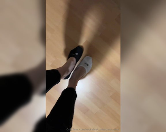 SocksFeet_Misstress_Nina aka socksfeet_misstress_nina OnlyFans - 04-23-2024 - Mixed socks white and black Do you like it