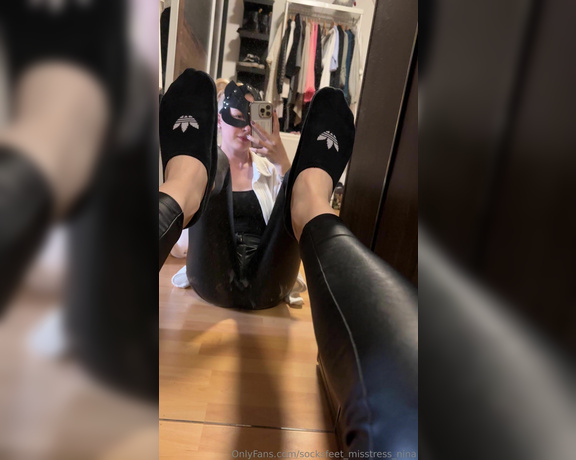 SocksFeet_Misstress_Nina aka socksfeet_misstress_nina OnlyFans - 04-09-2024 - very sweaty  How good do you think they feel on your face