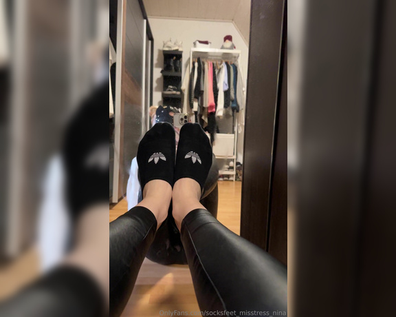 SocksFeet_Misstress_Nina aka socksfeet_misstress_nina OnlyFans - 04-09-2024 - very sweaty  How good do you think they feel on your face