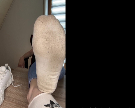 SocksFeet_Misstress_Nina aka socksfeet_misstress_nina OnlyFans - 07-04-2024 - Relax after work while my little foot sniffer smells my dirty socks This is how your