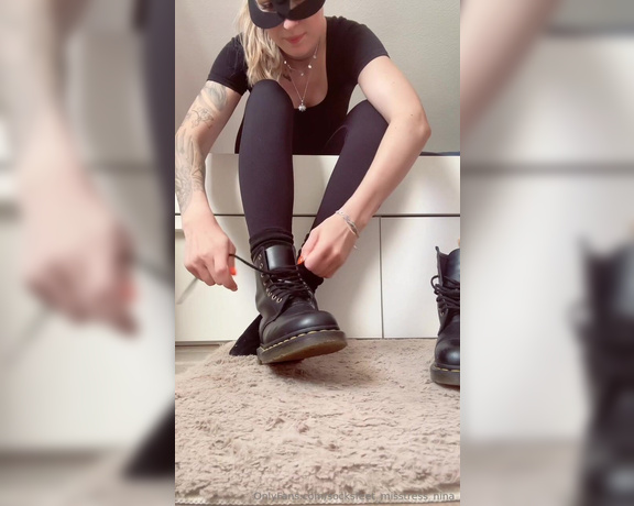 SocksFeet_Misstress_Nina aka socksfeet_misstress_nina OnlyFans - 09-27-2024 - Out and about in my Dr Martens again today! Enjoy my black sweaty socks! Look forward