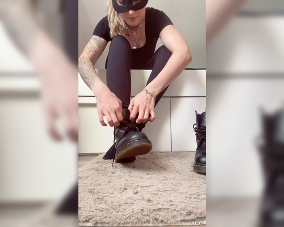 SocksFeet_Misstress_Nina aka socksfeet_misstress_nina OnlyFans - 09-27-2024 - Out and about in my Dr Martens again today! Enjoy my black sweaty socks! Look forward