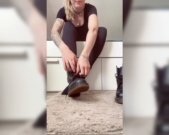 SocksFeet_Misstress_Nina aka socksfeet_misstress_nina OnlyFans - 09-27-2024 - Out and about in my Dr Martens again today! Enjoy my black sweaty socks! Look forward