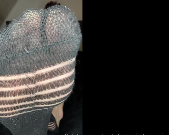 SocksFeet_Misstress_Nina aka socksfeet_misstress_nina OnlyFans - 02-16-2024 - Do you dare to put both of your mistresss socks in your mouth after Ive worn