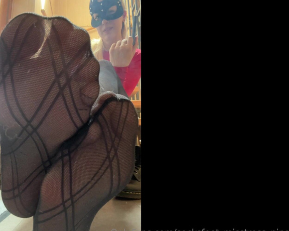 SocksFeet_Misstress_Nina aka socksfeet_misstress_nina OnlyFans - 08-05-2024 - I like it when you smell my nylon feet and clean them!