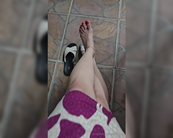 Feet Braga aka feetbraga OnlyFans - 08-08-2024 - Red toes beautiful