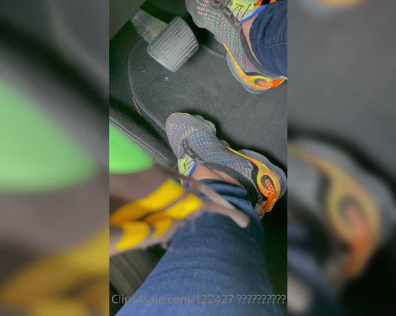 Voluptuous209feet aka voluptuous_209_feet OnlyFans - 02-06-2022 - Pedal pushing omw home from work