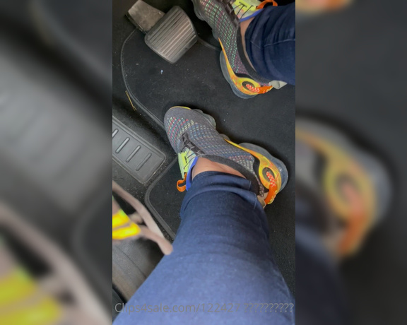 Voluptuous209feet aka voluptuous_209_feet OnlyFans - 02-06-2022 - Pedal pushing omw home from work