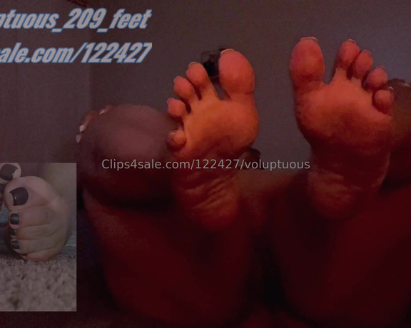 Voluptuous209feet aka voluptuous_209_feet OnlyFans - 09-16-2024 - Soles with a side of bootay! Nite fellas