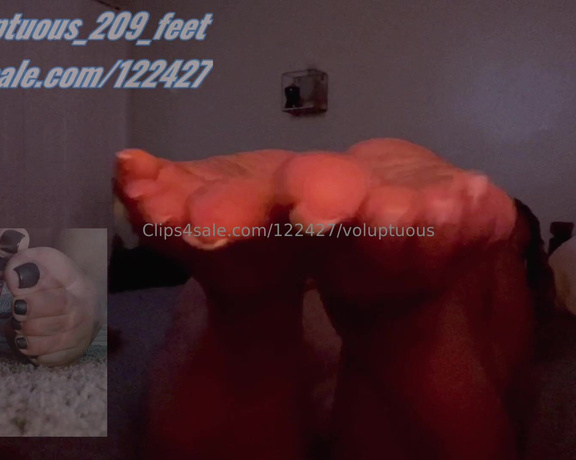 Voluptuous209feet aka voluptuous_209_feet OnlyFans - 09-16-2024 - Soles with a side of bootay! Nite fellas