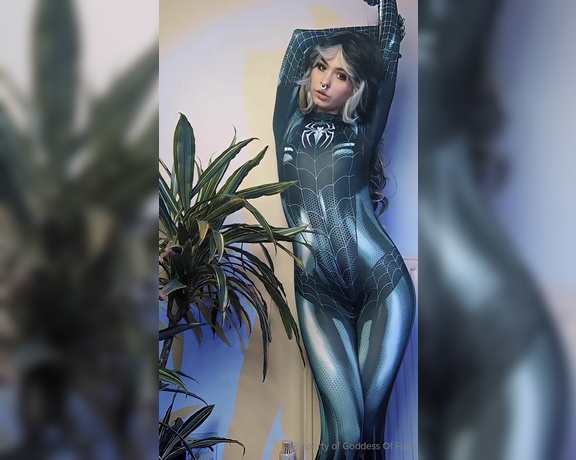 Fawn Fxck aka goddessoffxck OnlyFans - 10-17-2023 - Are you ready for some Spiderwoman X Venom content! Fun fact Spiderman and Venom are my