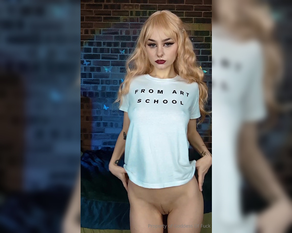 Fawn Fxck aka goddessoffxck OnlyFans - 12-07-2023 - Ex fine art student turns into an internet slut