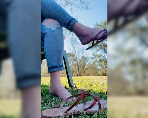 TheseSweetFeet aka thesesweetfeet20 OnlyFans - 03-27-2021 - A little flip flop tease is just want you needed this morning