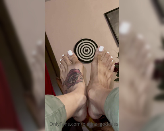 Blatina_Goddess aka blatina_goddess OnlyFans - 09-29-2021 - It’s time for a pedi but they still look nice