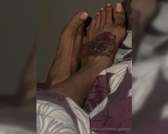 Blatina_Goddess aka blatina_goddess OnlyFans - 07-24-2024 - You love looking at my toes from this view well that means you need to unload