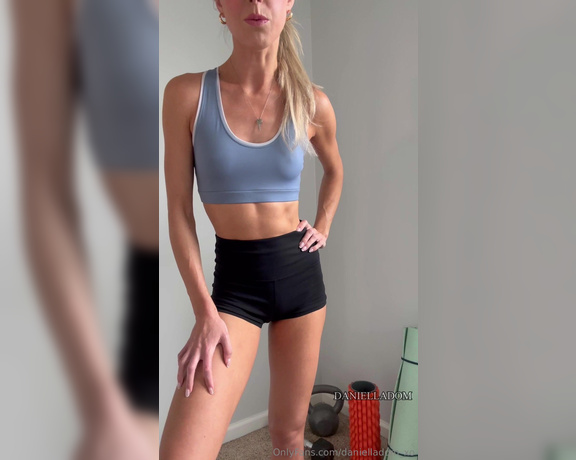 Daniella Dom aka danielladom_xo OnlyFans - 07-30-2024 - Workout Anal Training JOI In honor of the Olympics starting, I thought we’d put our own