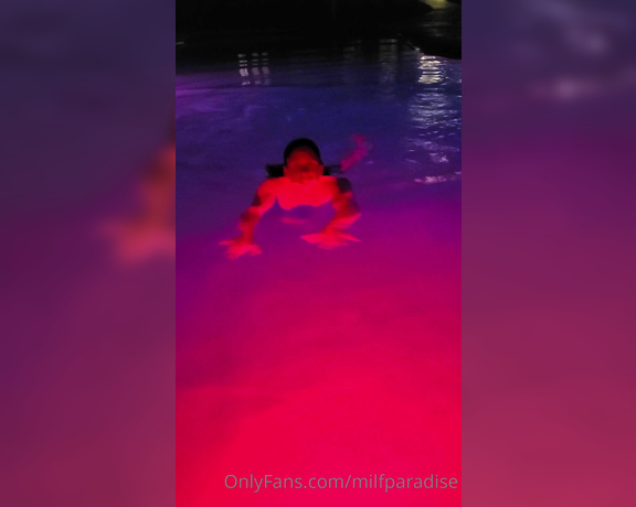 Sunny Zass aka milfparadise OnlyFans - 05-29-2020 - Late night Skinny dipping