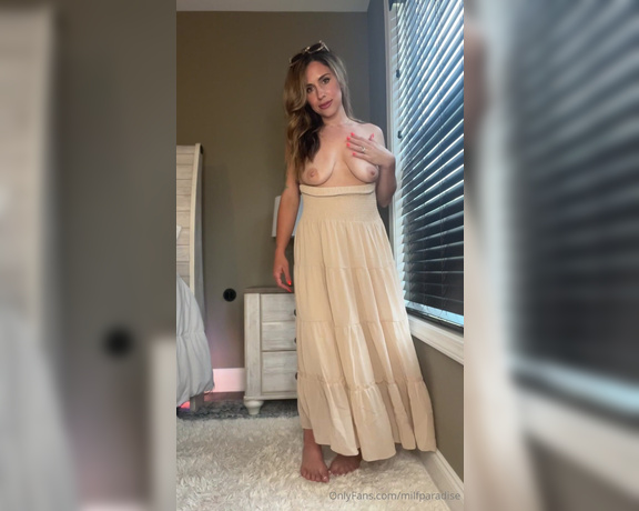 Sunny Zass aka milfparadise OnlyFans - 05-23-2024 - New strapless dress