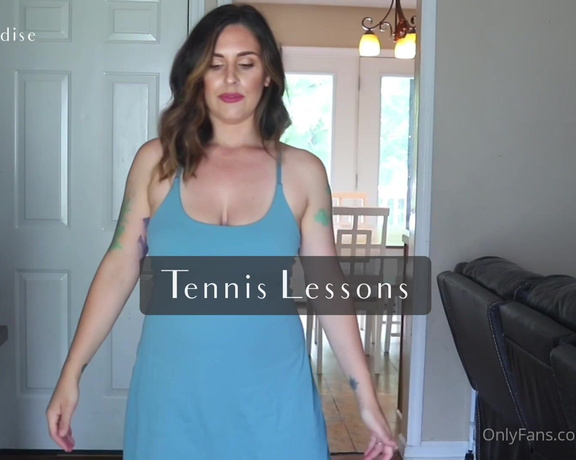 Sunny Zass aka milfparadise OnlyFans - 06-10-2022 - NEW VID Tennis Lessons Open DM