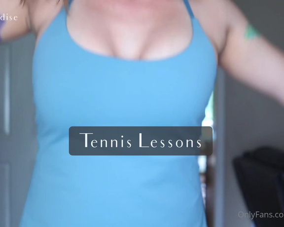 Sunny Zass aka milfparadise OnlyFans - 06-10-2022 - NEW VID Tennis Lessons Open DM