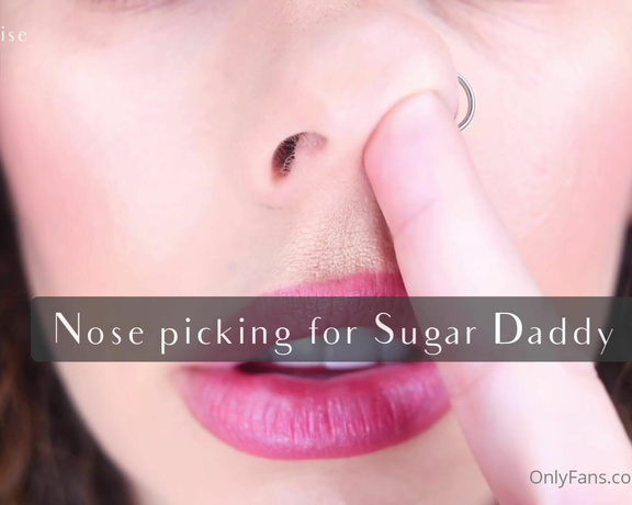 Sunny Zass aka milfparadise OnlyFans - 05-24-2022 - NEW VID Nose Picking for Sugar Daddy Open DM