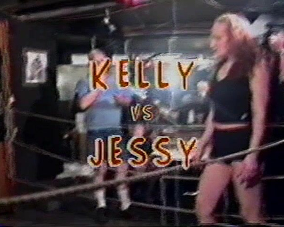 Famous Fem Fights - Underground Fight Club-Stripped & Punished With Tit Squeezing, Chokes, Scissors & Cunt Kicks-Kelly Vs Jessy