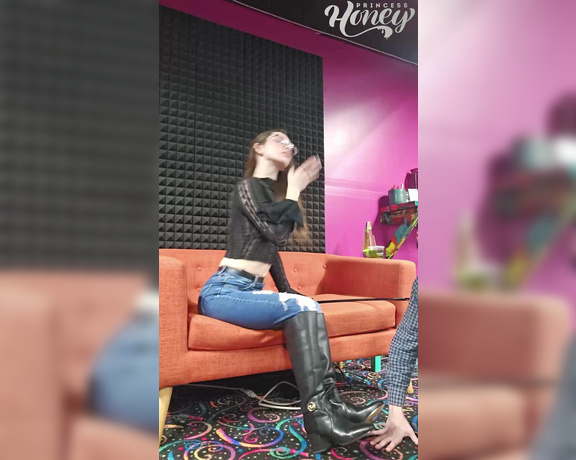 HoneyPotProductions - Spit + Boot Worship