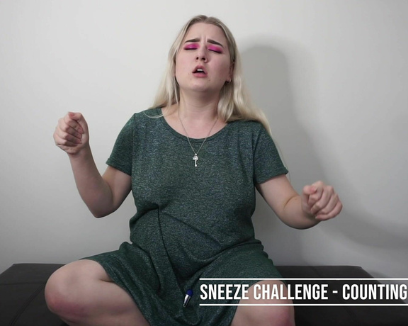 Amara Waters - Nothing But Sneezing! - Compilation (Hd)