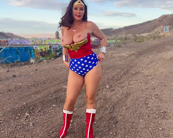 CHRISTINA CARTER SUPER HEROINE - Wonder Woman Abandoned Places