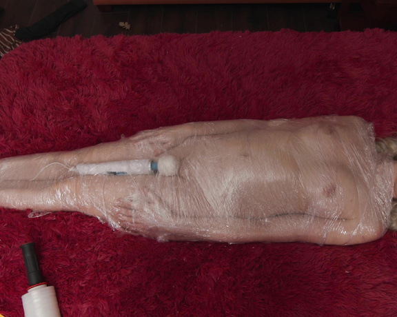 CinematicKink - Taylor Mae Mummified With Vibrator