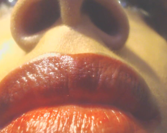 Fetish Clips And Beyond - Nose Flare And Red Lipstick