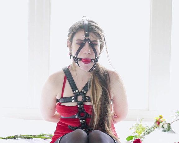 Gagged Fantasy - Ziva Fey Fetcon23 Red Dress