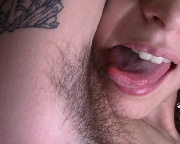 Squirt Mitzvah - Licking My Hairy Armpits And Talking Dirty