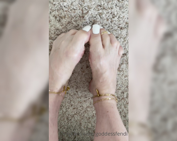 Fendi Feet aka Goddessfendi OnlyFans - Can you resist my pretty white toes