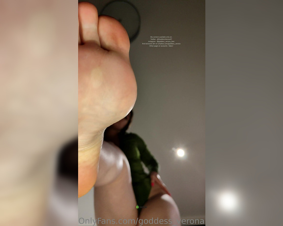 Goddess Verona aka Goddess_verona OnlyFans - NEW VIDEO! (2 min4k quality) Humiliation with feet, spitting, and dirty talk!Youre under my fee