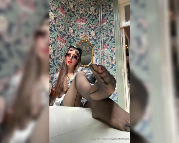 Tomato_Juice_KWEEN aka kweentomato OnlyFans - 06-19-2024 - Would you run your tongue along my seams