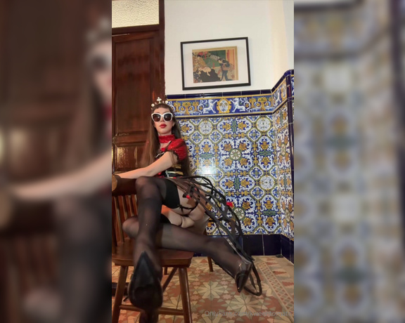 Tomato_Juice_KWEEN aka kweentomato OnlyFans - 08-28-2024 - In Queen of Collant, a commanding queen rules her kingdom with a blend of power and