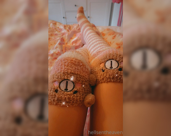 Goddess Nina aka hellsentheaven OnlyFans - 01-16-2022 - Goddess got cute new socks you can pay for while rubbing your tiny dick