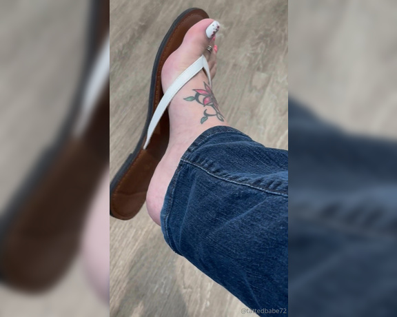 Denise Howard aka divinedenise72 OnlyFans - 08-04-2024 - Flip flops at the Dr Would you stare