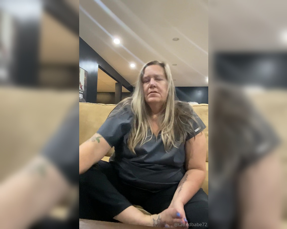 Denise Howard aka divinedenise72 OnlyFans - 11-28-2023 - Ignoring you while you clean my dirty nurse feet