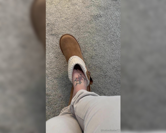 Denise Howard aka divinedenise72 OnlyFans - 01-09-2024 - UGG time of the year No socks make my feet sweat so so much