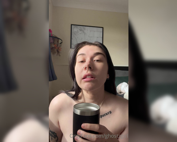 Ghostzgirl aka ghostzgirl OnlyFans - 05-09-2023 - can i pore it over you next time pls