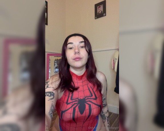 Ghostzgirl aka ghostzgirl OnlyFans - 12-21-2023 - oh what was that does doggy need a drink