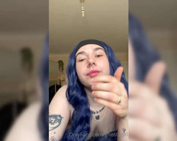 Ghostzgirl aka ghostzgirl OnlyFans - 06-20-2023 - need a hand with your big dick daddy