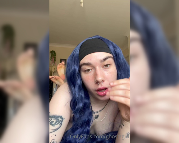 Ghostzgirl aka ghostzgirl OnlyFans - 06-20-2023 - need a hand with your big dick daddy