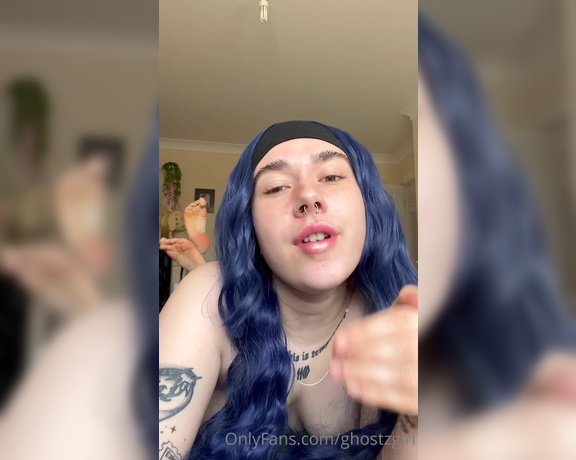 Ghostzgirl aka ghostzgirl OnlyFans - 06-20-2023 - need a hand with your big dick daddy