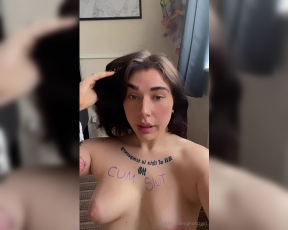 Ghostzgirl aka ghostzgirl OnlyFans - 09-08-2023 - i’ll help you daddy but please give me your cum